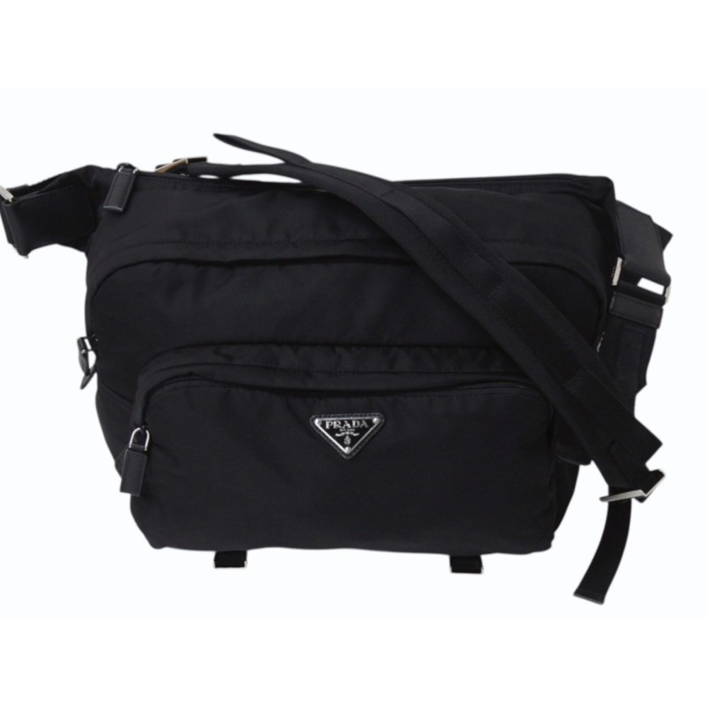 Prada Bag Tessuto Waist Black Montagna - Picture 2 of 9